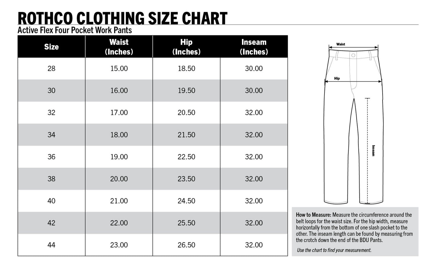 Unisex Active Flex Four Pocket Pants